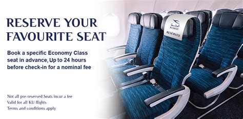 Information Advance Seat Selection .
